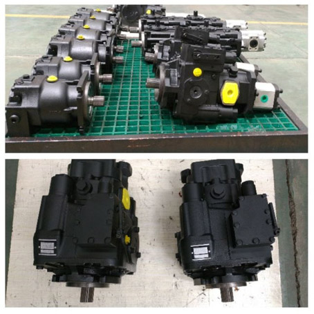 Agricultural machinery hydraulic plunger pump system