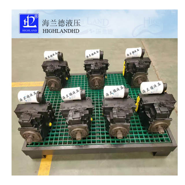 Harvester hydraulic pump