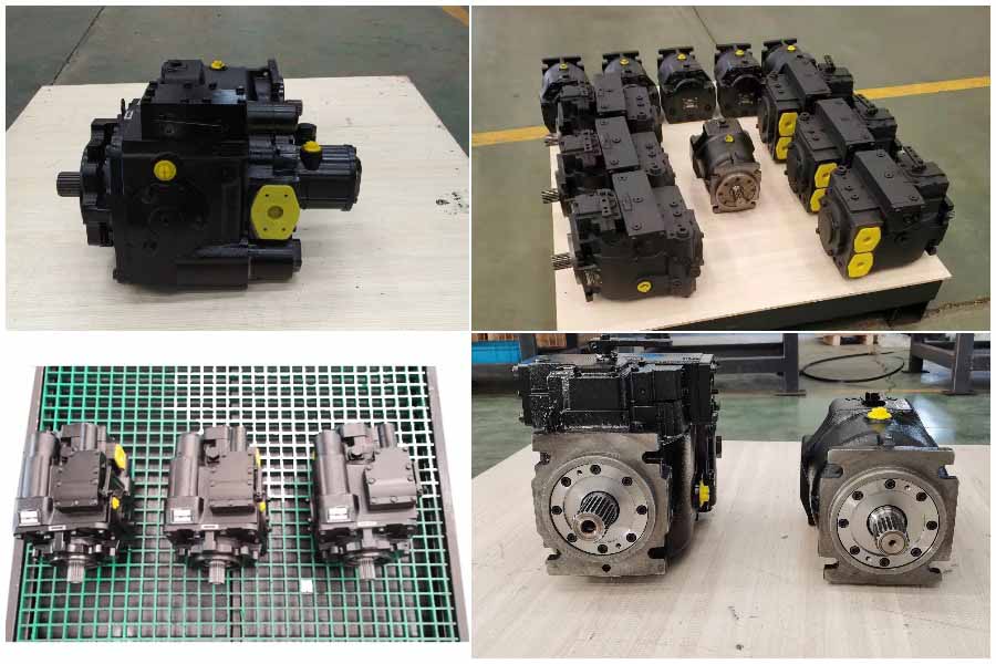 Harvester hydraulic pump