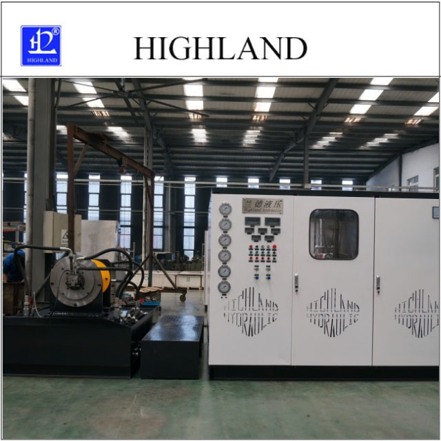 hydraulic flow test bench