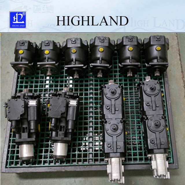 Hydraulic pump variable displacement system