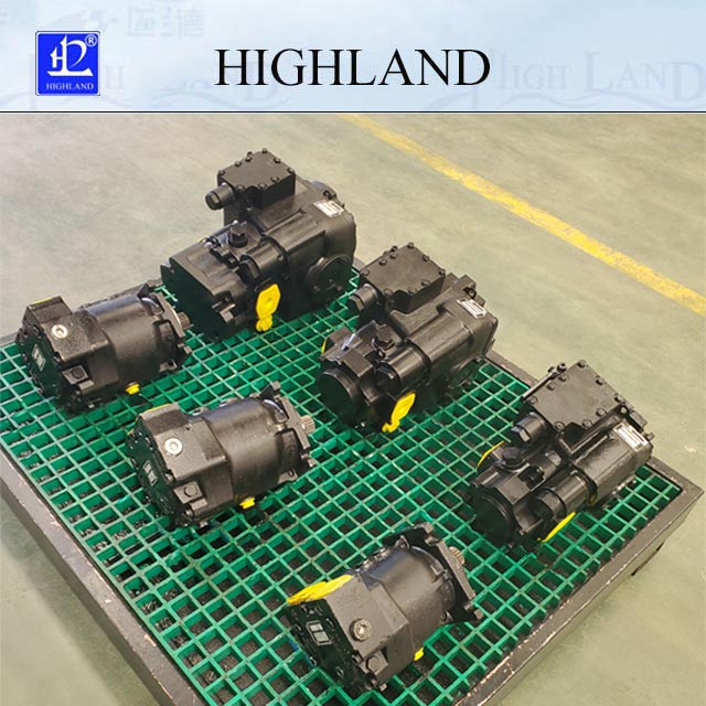 Hydraulic drive piston pump system