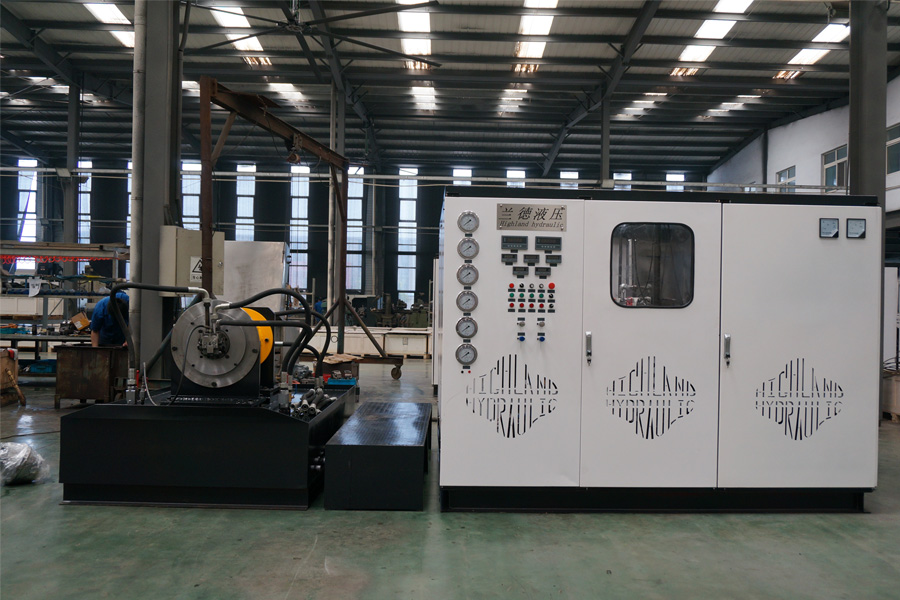 hydraulic test bench for valves