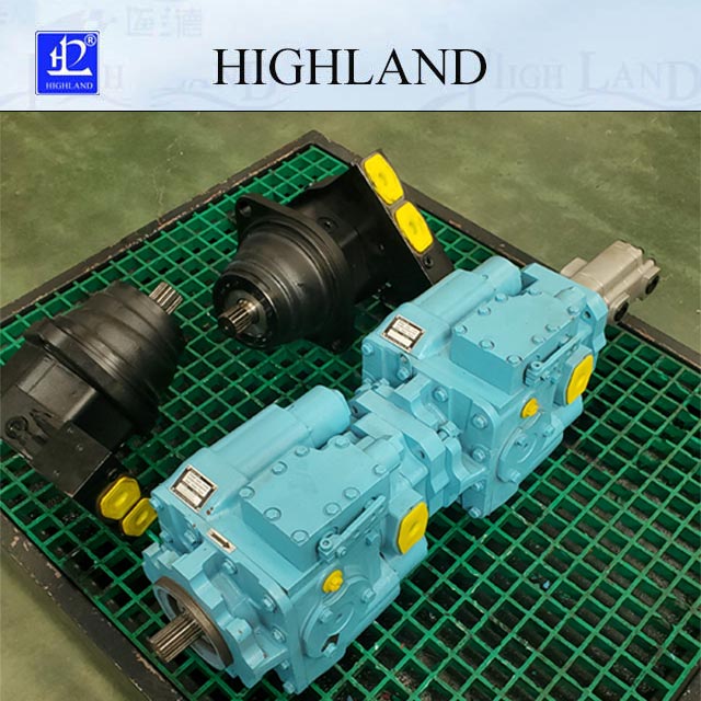 Variable displacement axial flow pump system