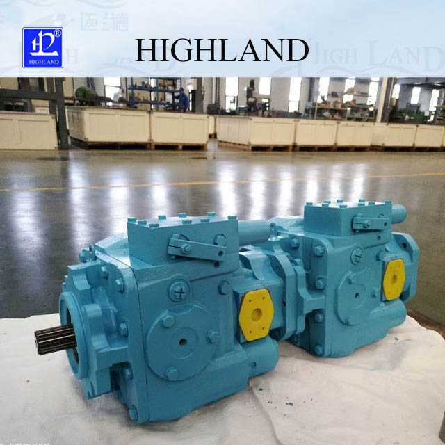 Agricultural machinery hydraulic pump system