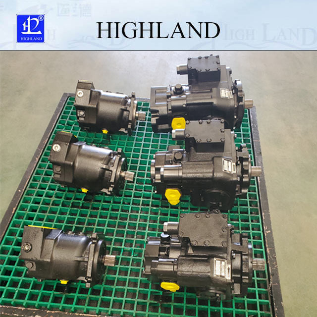 Hydraulic axial plunger pump system