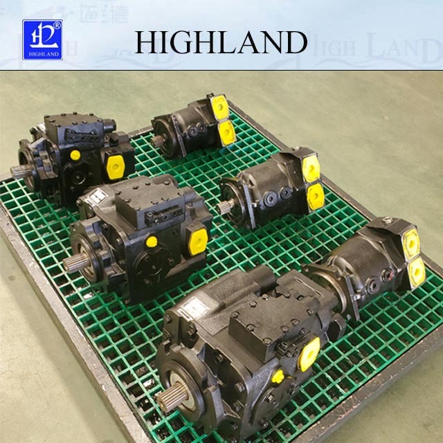 Harvester hydraulic piston pump 