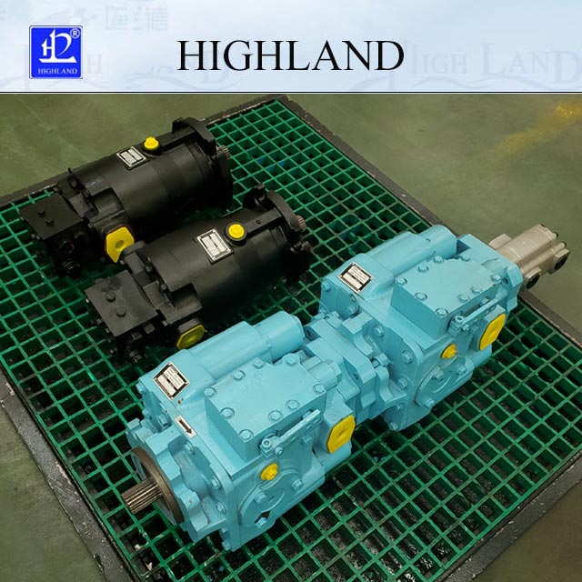 Combine harvester Hydrostatic transmission high torque