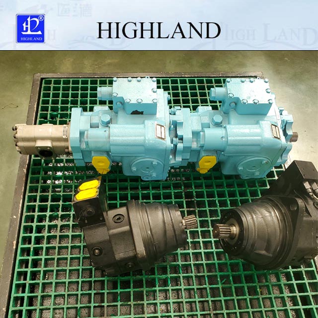 Wheat harvester Hydraulic transmission system higher carrying capacity