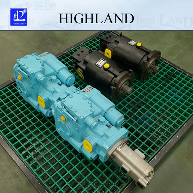 Rice harvester Hydraulic Motor Pump System Guarantee the high reliability of the product