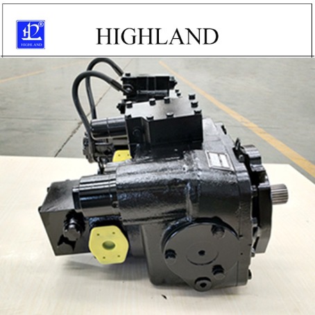 Underground mining truck piston pump