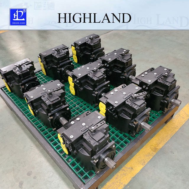 Axial flow hydraulic pump