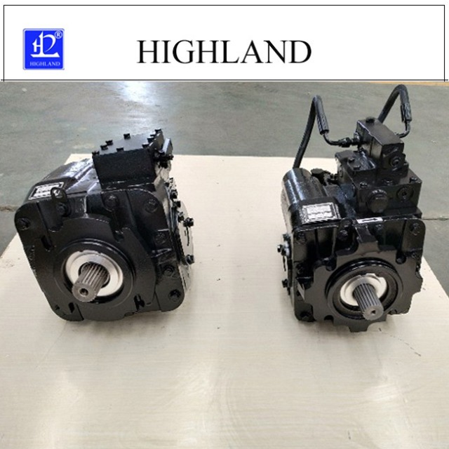 Underground loader hydraulic pump 