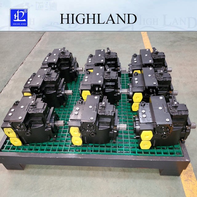 Mixer hydraulic piston pumps