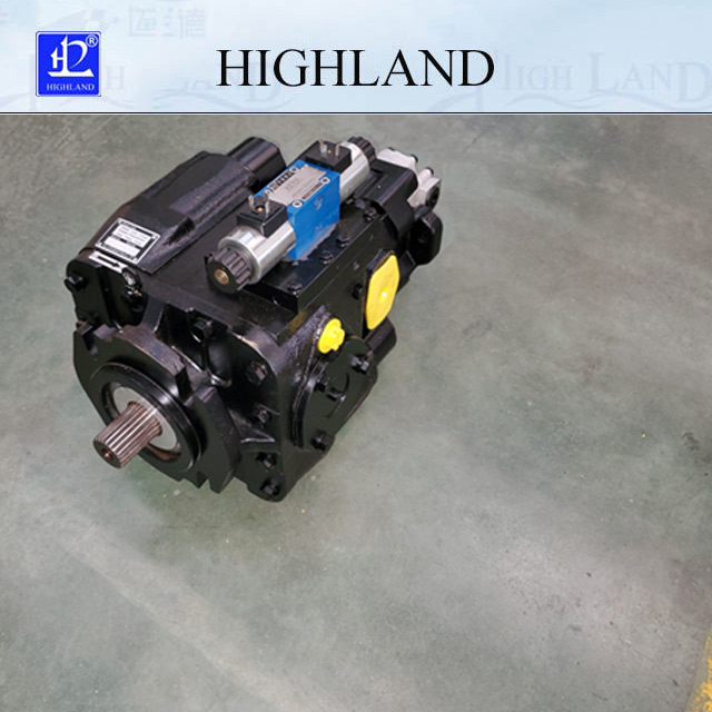 hydraulic pump with engine