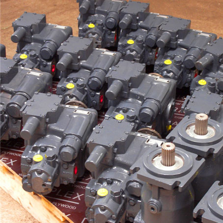 coupling for hydraulic pumps