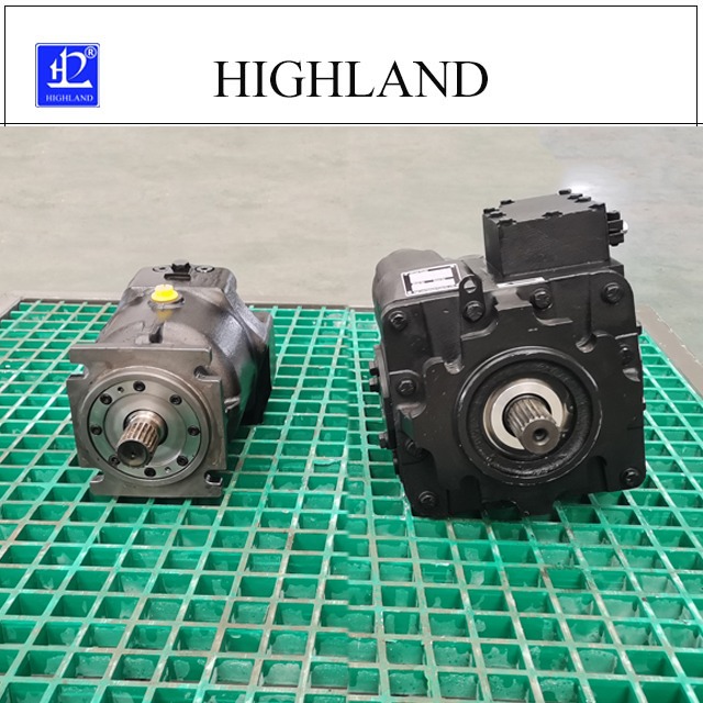 Concrete mixer hydraulic pump