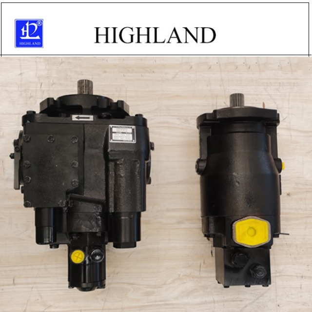 Transit mixer hydraulic pump