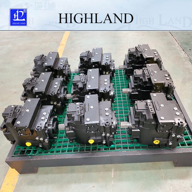 Mixer hydraulic pump diagram