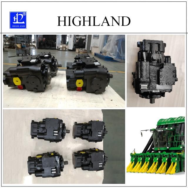 Agriculture harvester hydraulic pump