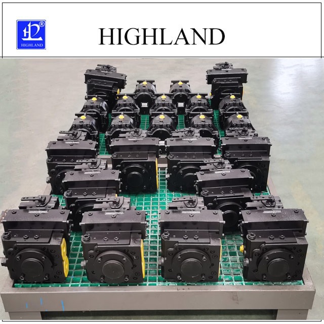 Mixer high pressure hydraulic pump 