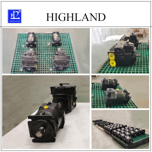 Hydraulic pump for mixer truck