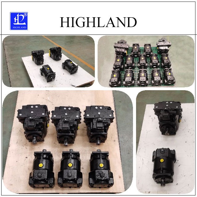 Manual control axial piston pump