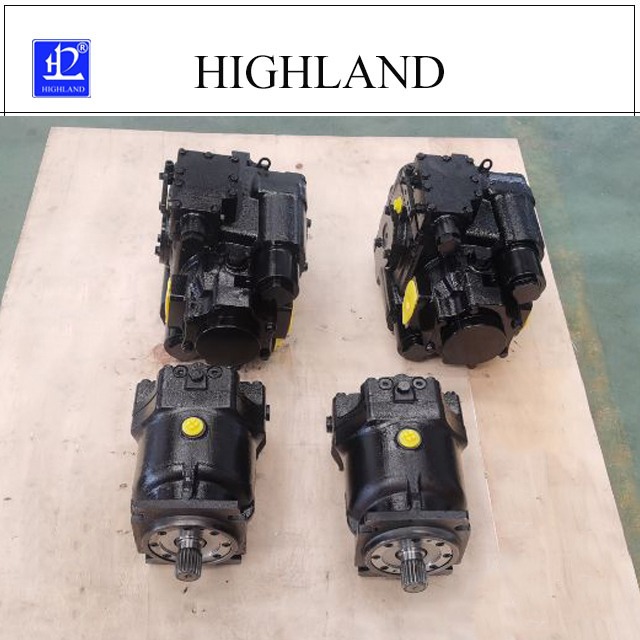 Closed loop hydraulic plunger pump