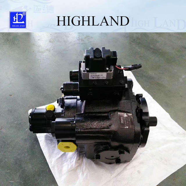 Tractor manually controlled hydraulic oil pump