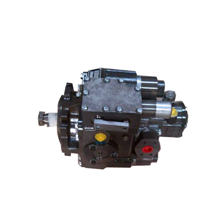 Tractor manually controlled hydraulic oil pump