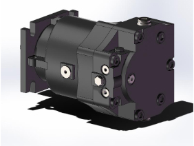 Hydraulic oil pump variable displacement