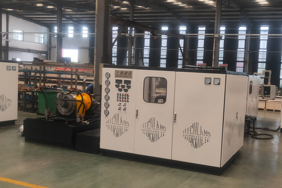 customized hydraulic pump test bench