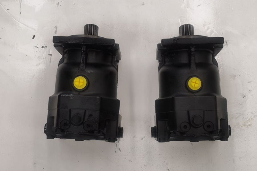 Roller Cast Iron Hydraulic Piston Motors Additional Pumps