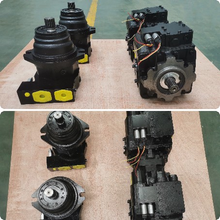 Harvester Hydraulic ram pump 