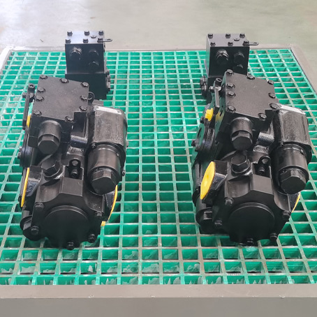 Wheat harvester axial piston pump customization