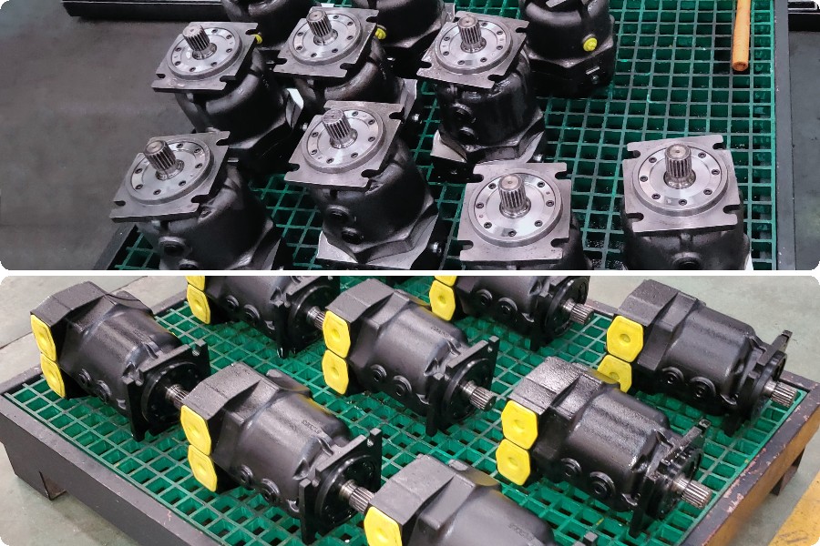 Variable displacement hydraulic motor