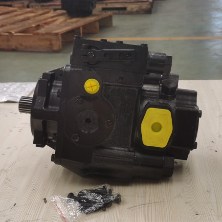 Underground loader hydraulic piston pump