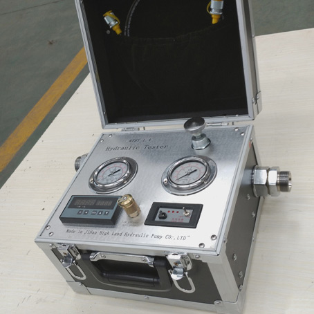 removable for use flow pressure tester