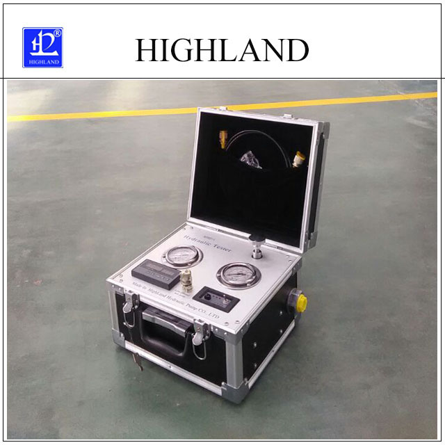 lightweight data display flow pressure tester for roller