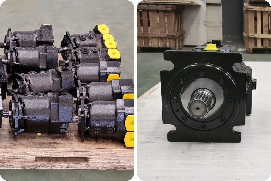 Harvester hydraulic motor