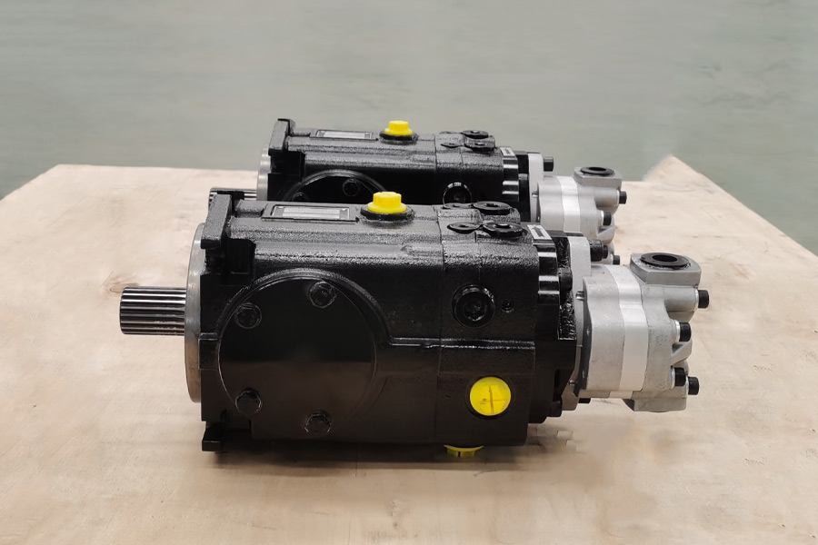 Proportional control hydraulic pump motor system