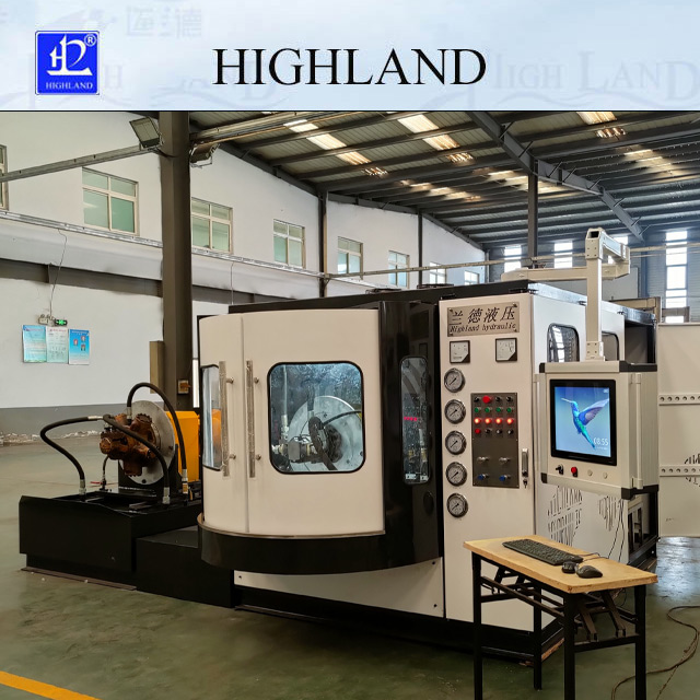 patented product repair hydraulic motor test bench