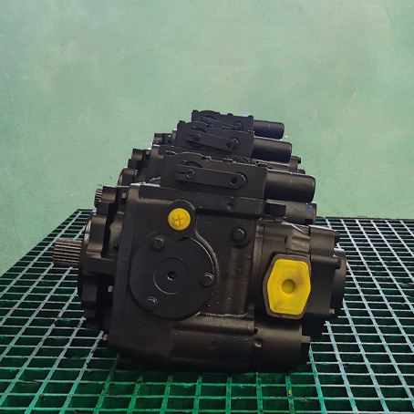 Combine harvester hydraulic piston pump