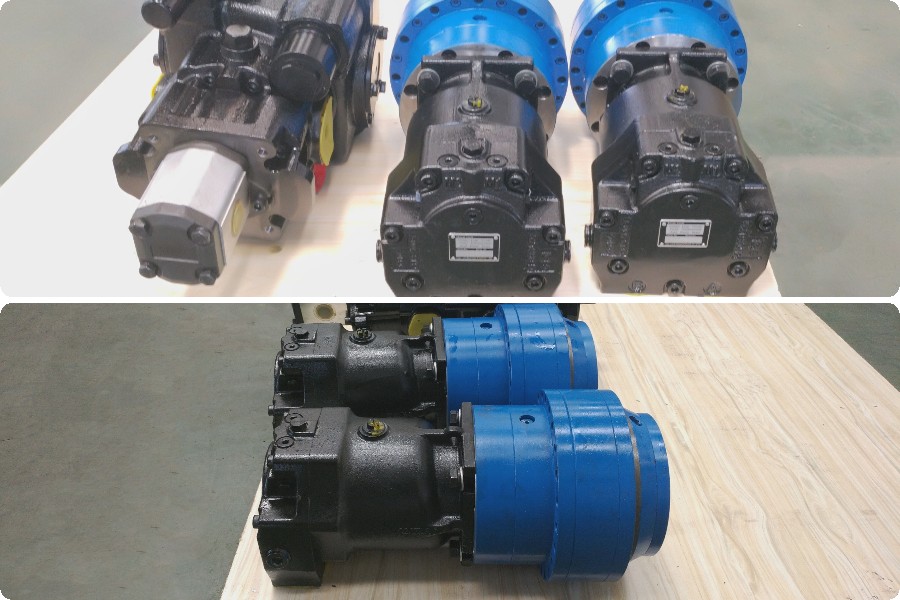 Factory tested fully hydraulic transmission system