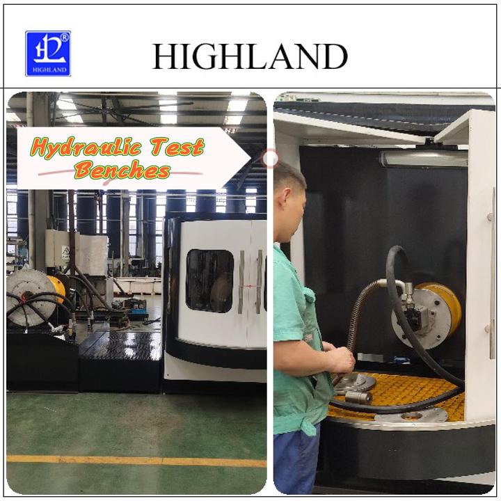 automatic hydraulic pump test bench