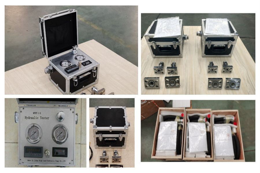 removable for use flow pressure tester