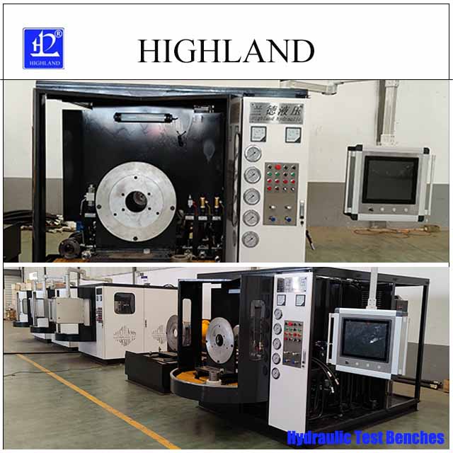 Hydraulic test bench for pumps