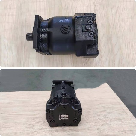 Road roller hydraulic motor customization