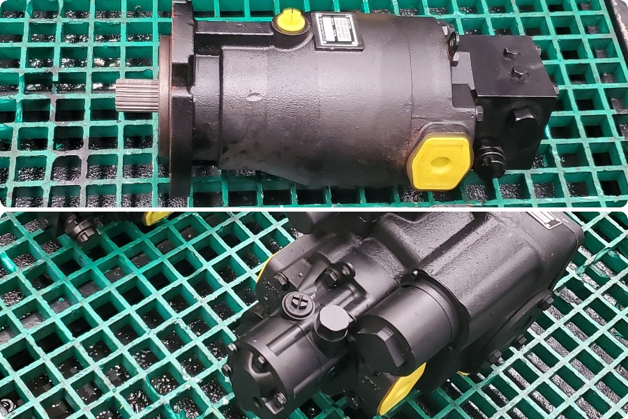 Tractor hydraulic pump motor system