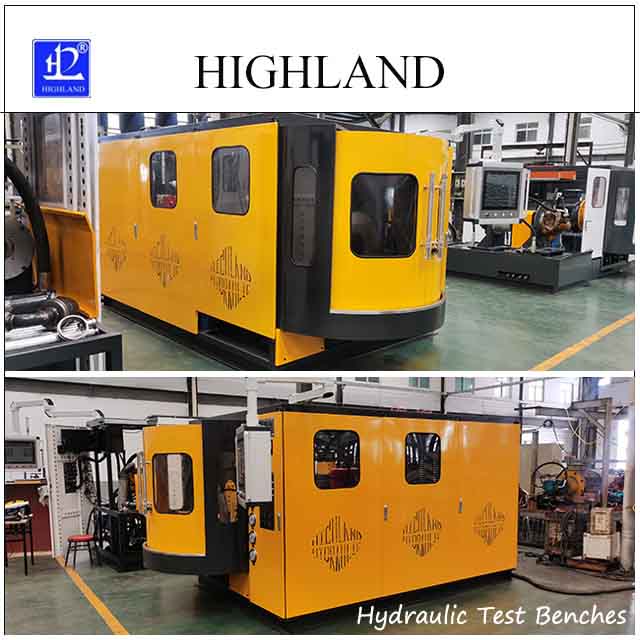 Hydraulic test bench for pumps